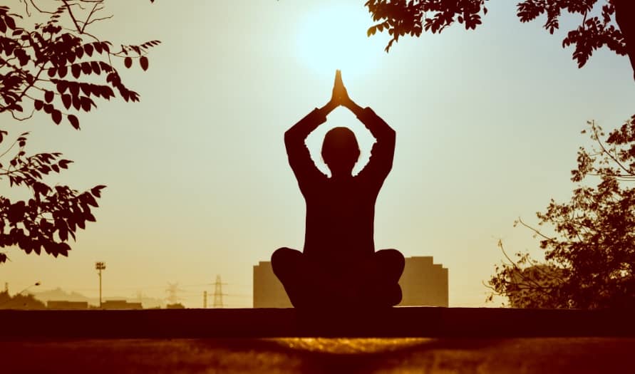 15 mins of Yoga & Meditation combo can positively impact your Work