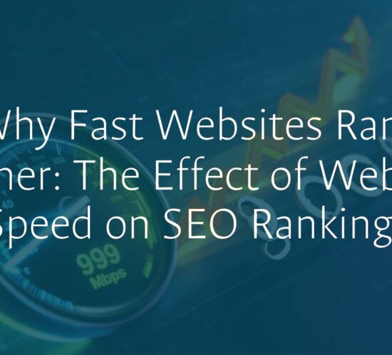 A fast-loading website with a speedometer showing high speed, digital background, modern and sleek design, SEO ranking graph rising, search engine icons, vibrant and dynamic.